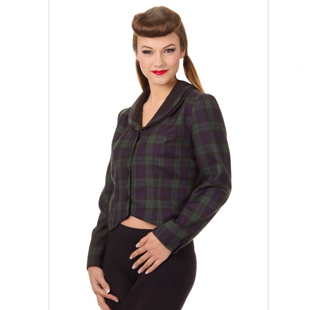 Tartan Jacket By Banned Retro